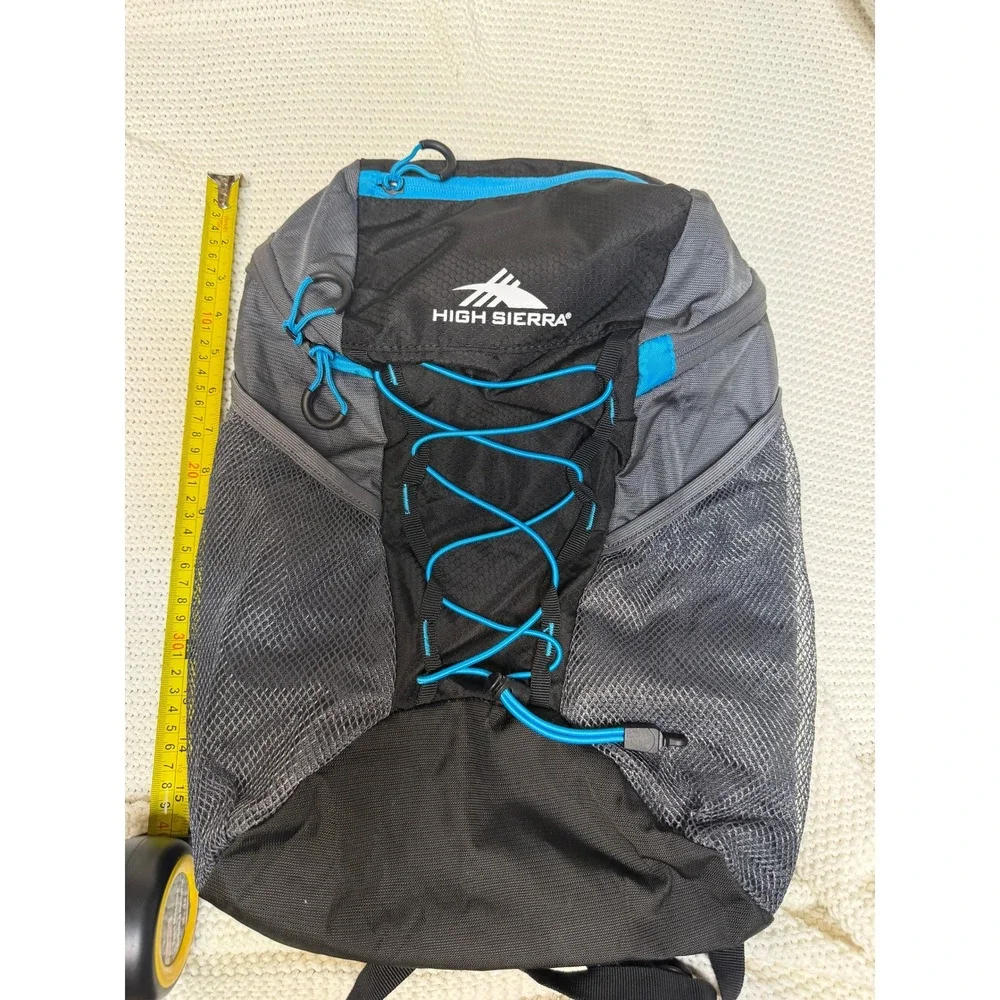 High Sierra Packable Backpack Black Grey Blue Lightweight Hiking Travel Daypack